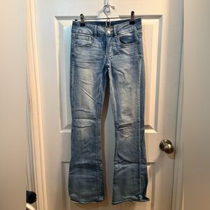 American Eagle Outfitters Light Blue Flare Jeans